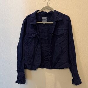 Tommy Bahama Dark Linen Blue Jacket